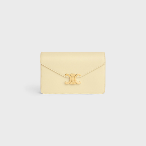 WALLET ON CHAIN MARGO IN SHINY CALFSKIN SUNLIGHT - Image 1